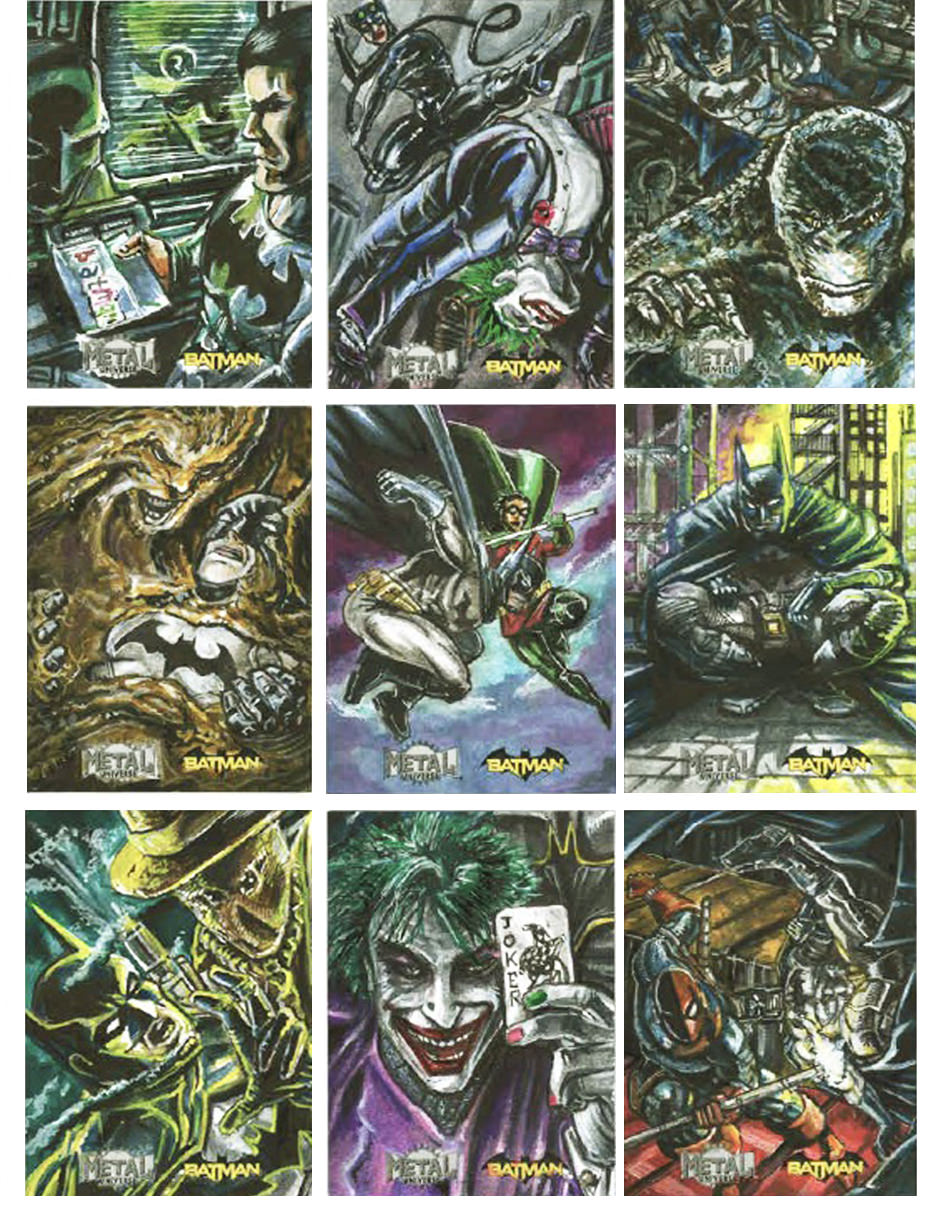 Warner Brothers Fleer Retro Looney Tunes Original Sketch Cards by plhatfield patrick-hatfield
