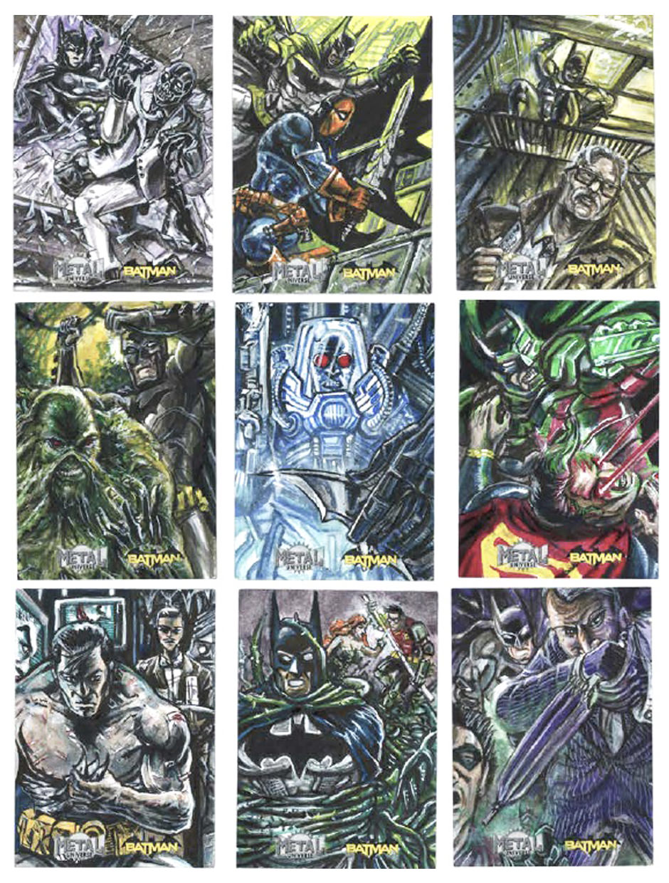Warner Brothers Fleer Retro Looney Tunes Original Sketch Cards by plhatfield patrick-hatfield