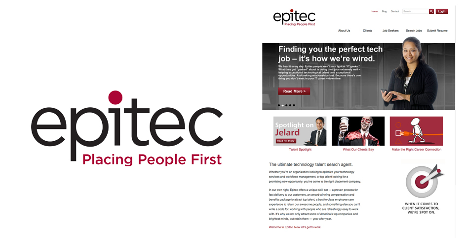 Epitec Branding and Website