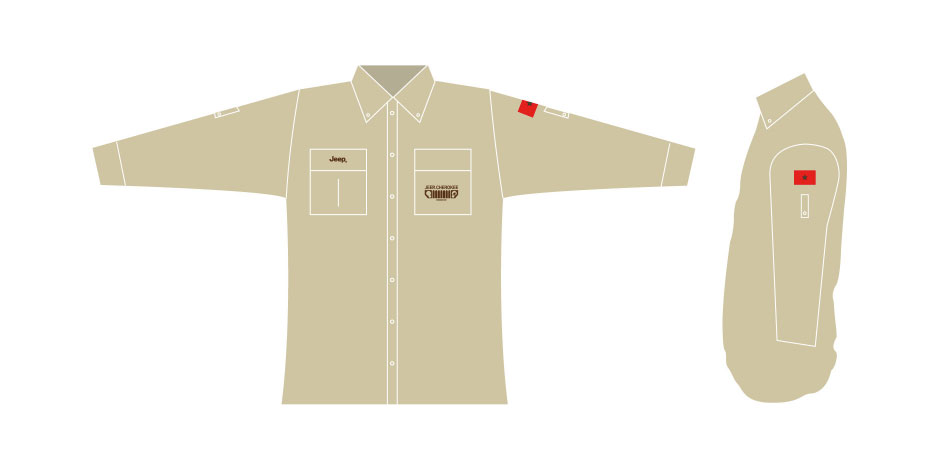Jeep Cherokee Morocco Tour - Button Shirt
