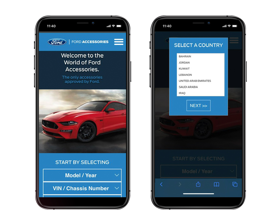 Ford Middle East Accessories-Home Page