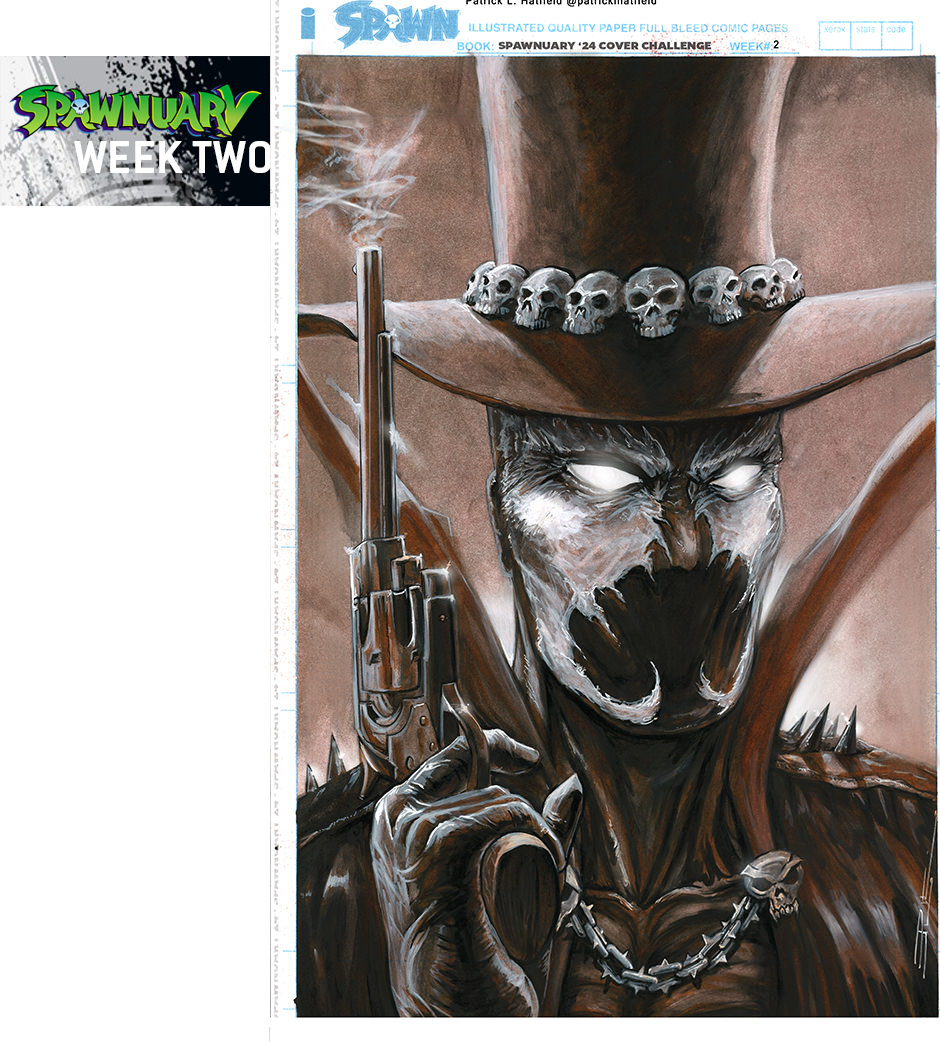 Spawnuary Cover Illustration by Patrick Hatfield plhis plhatfield patrick-hatfield