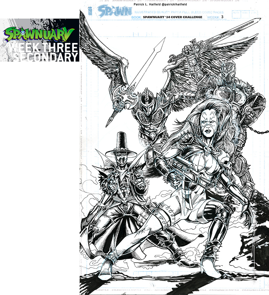Spawnuary Cover Illustration by Patrick Hatfield plhis plhatfield patrick-hatfield