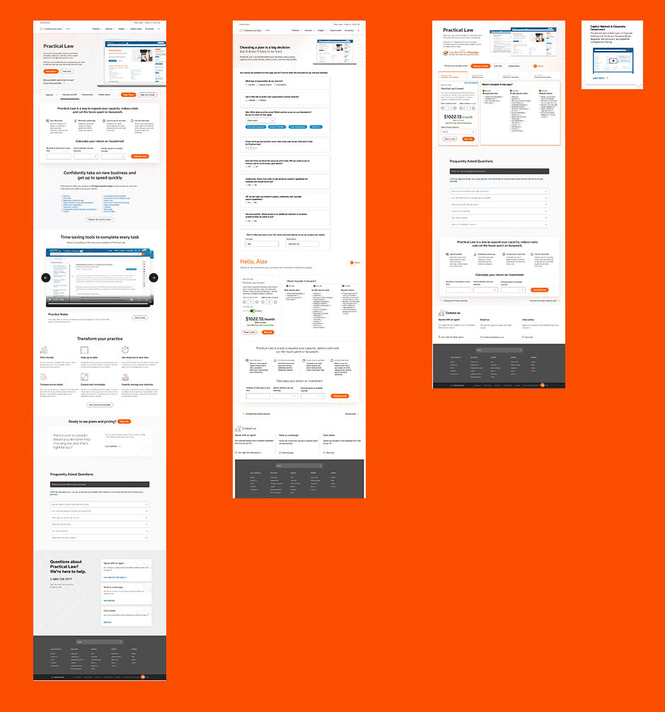 TR Design Sprint - Primary Prototype Pages