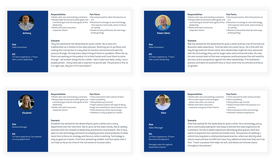 Ford Upfits UX Research Screen 1