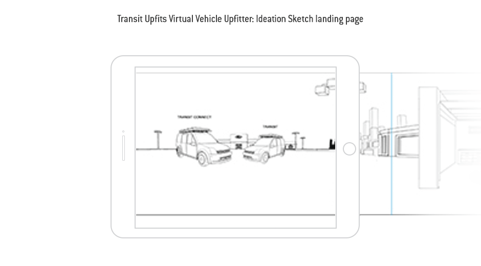 Ford Upfits UX Research Screen 1
